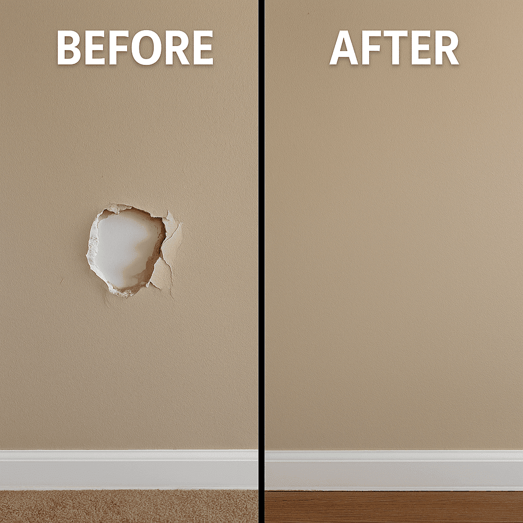 wall repair san francisco fixing damaged interior wall